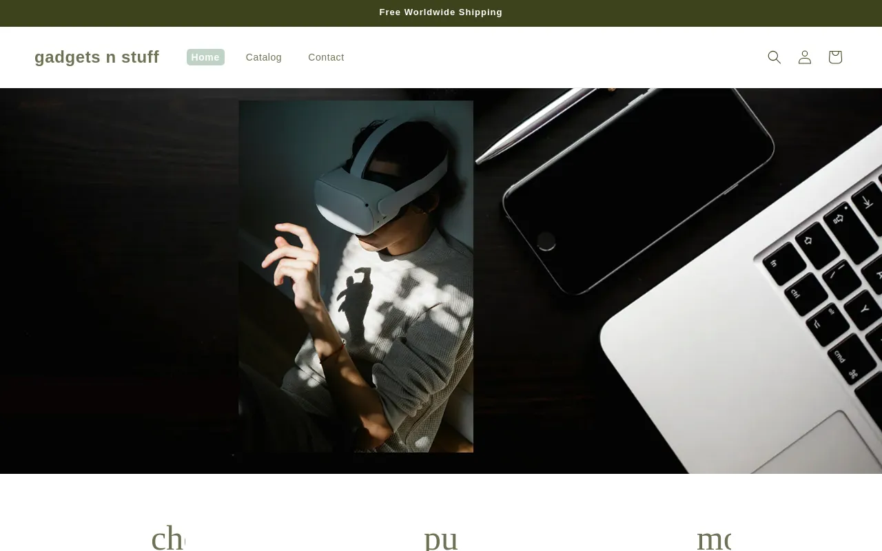 gadgets n stuff screenshot