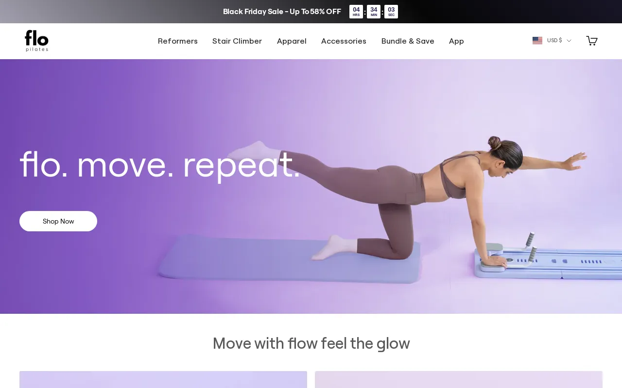 Flo Pilates screenshot