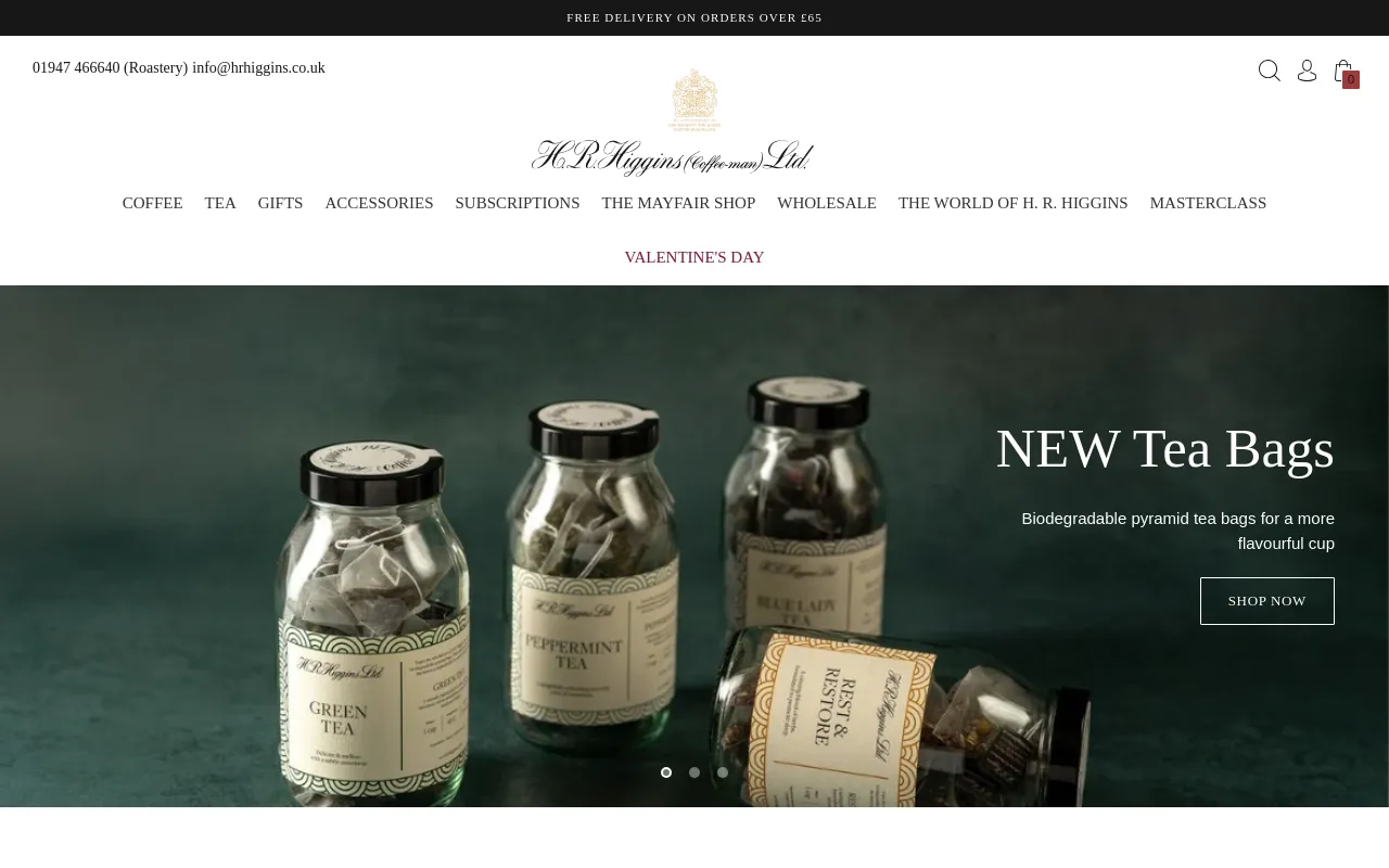 H.R.Higgins (Coffee-man) Ltd. screenshot