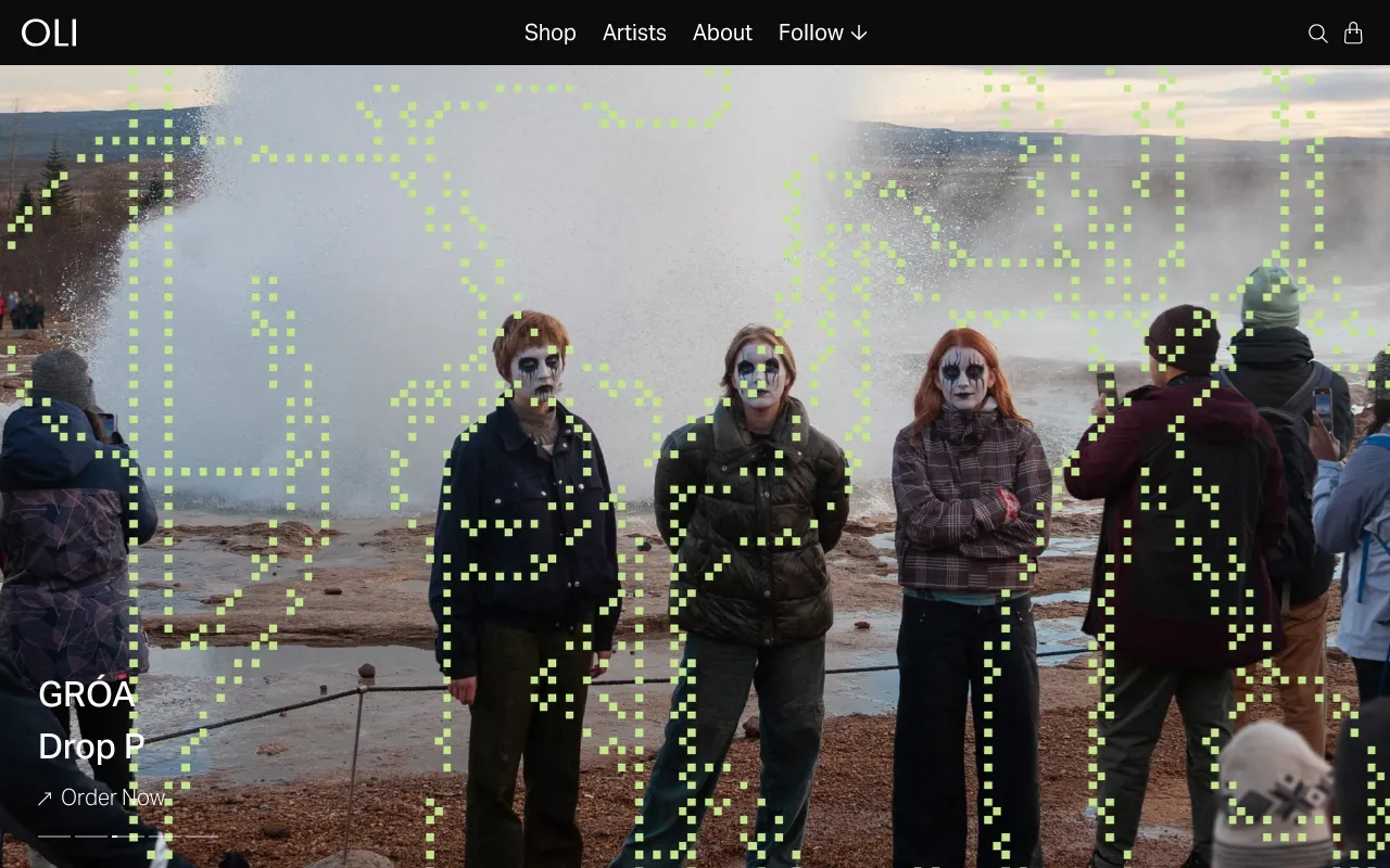 OLI Records screenshot