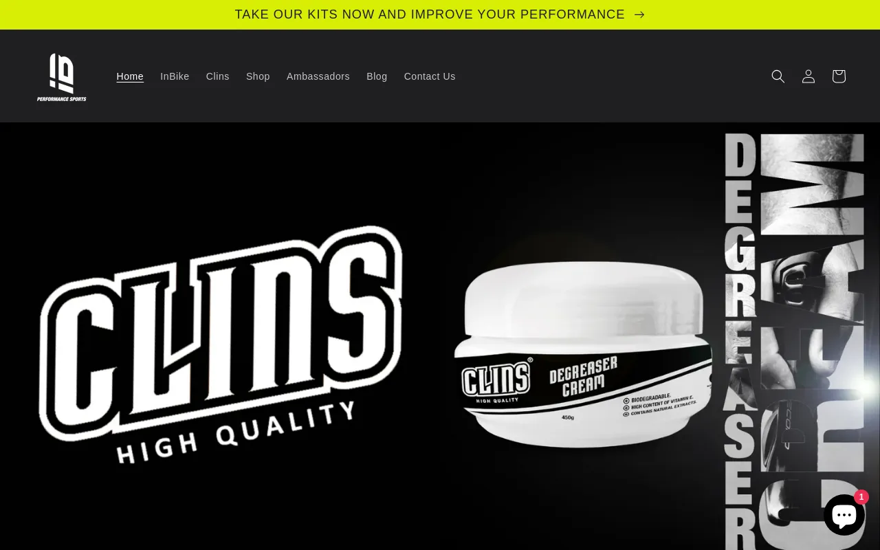 IB Performance Sports screenshot