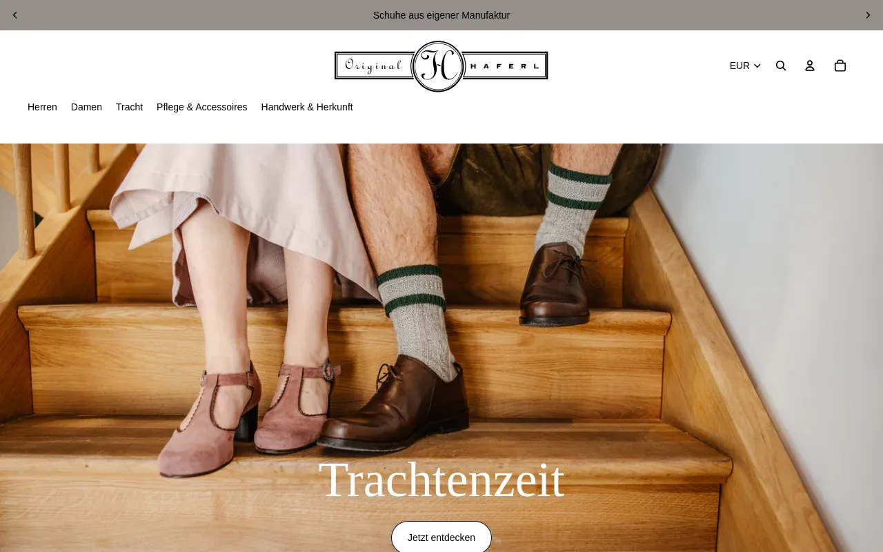 Original Haferl® website screenshot