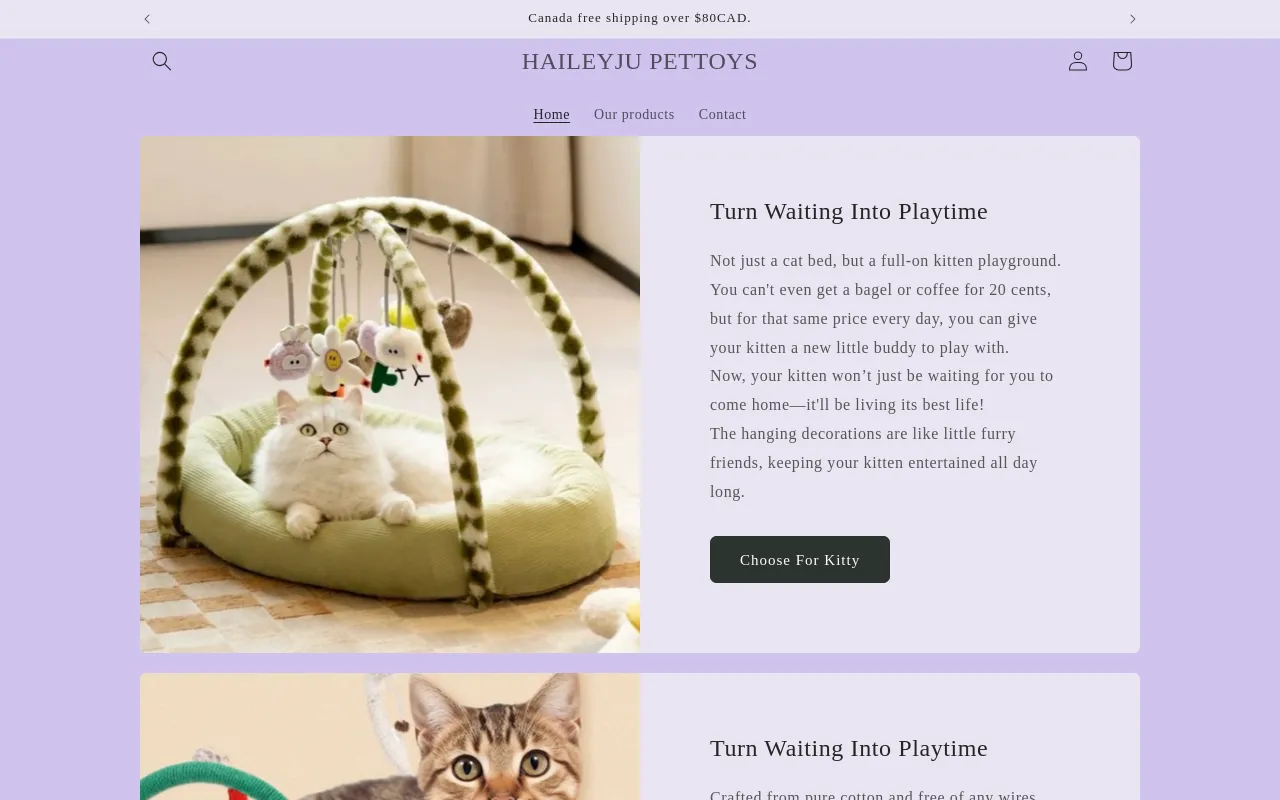 HAILEYJU PETTOYS screenshot