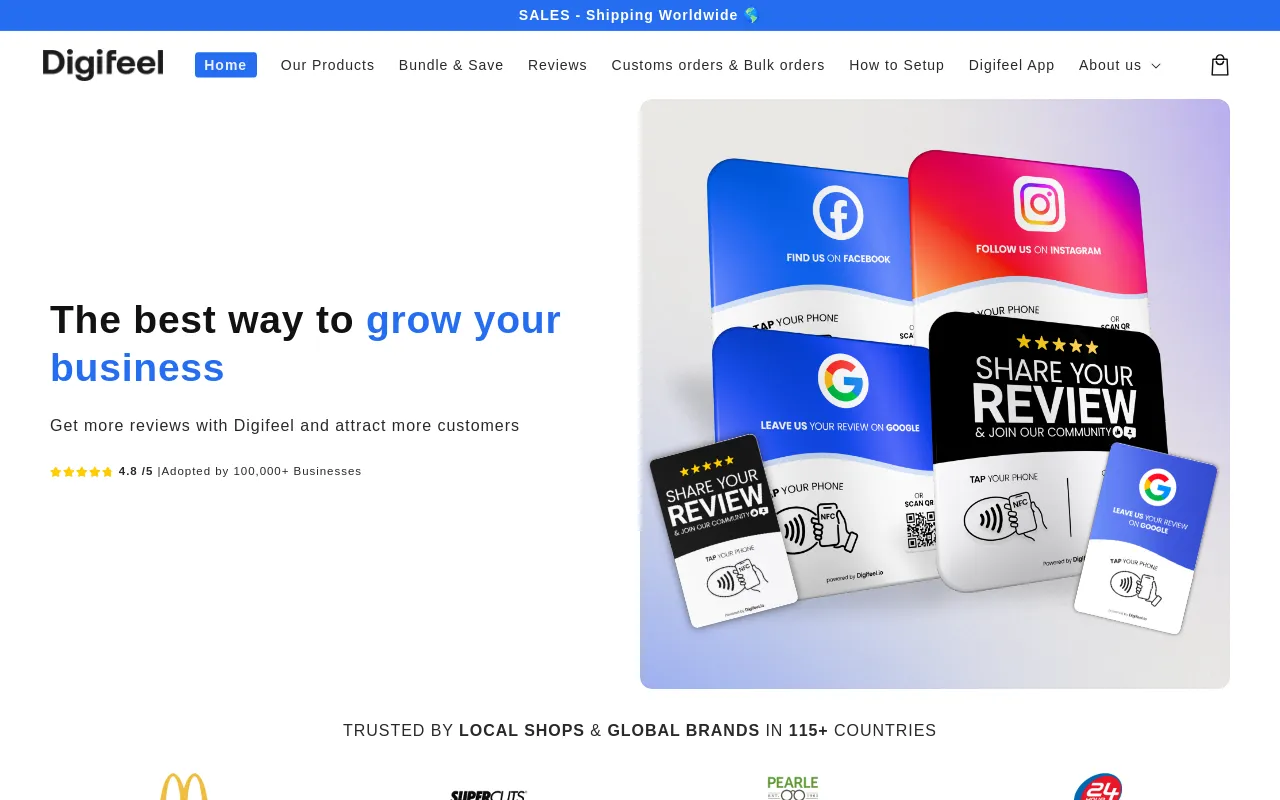 Digifeel screenshot