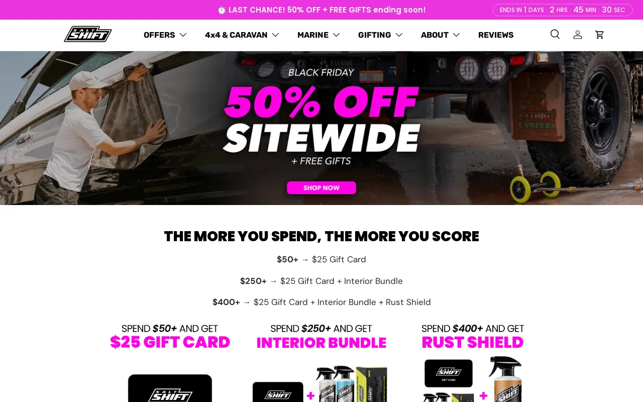 Salt Shift screenshot