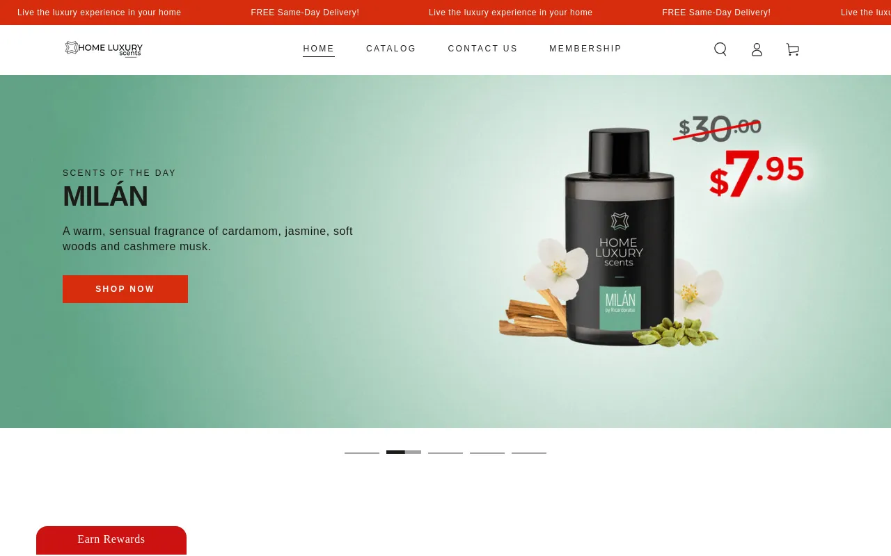 Home Luxury Scents screenshot