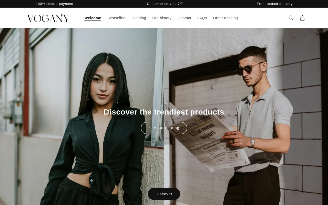 VOGANY screenshot
