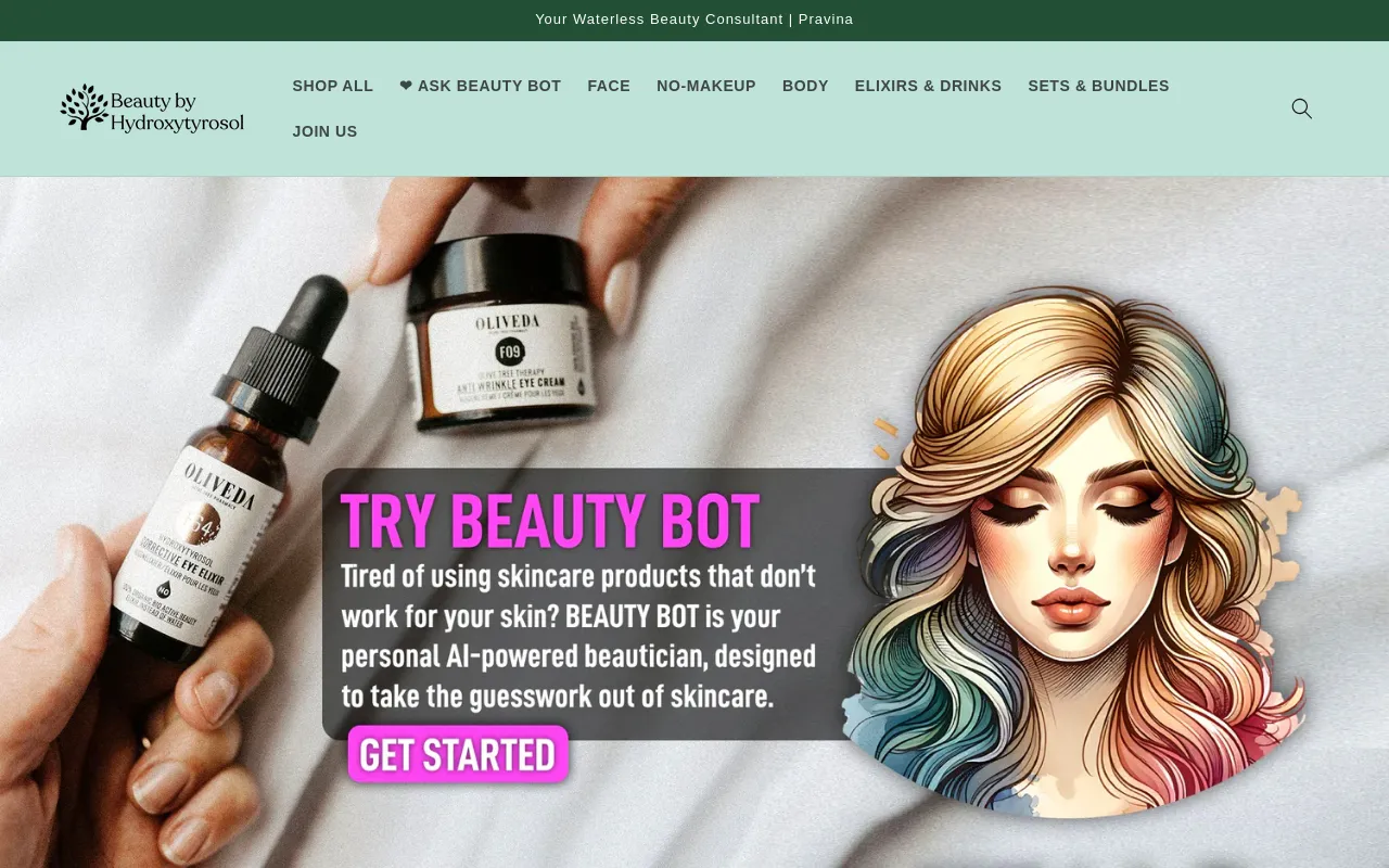 Beauty by Hydroxytyrosol screenshot