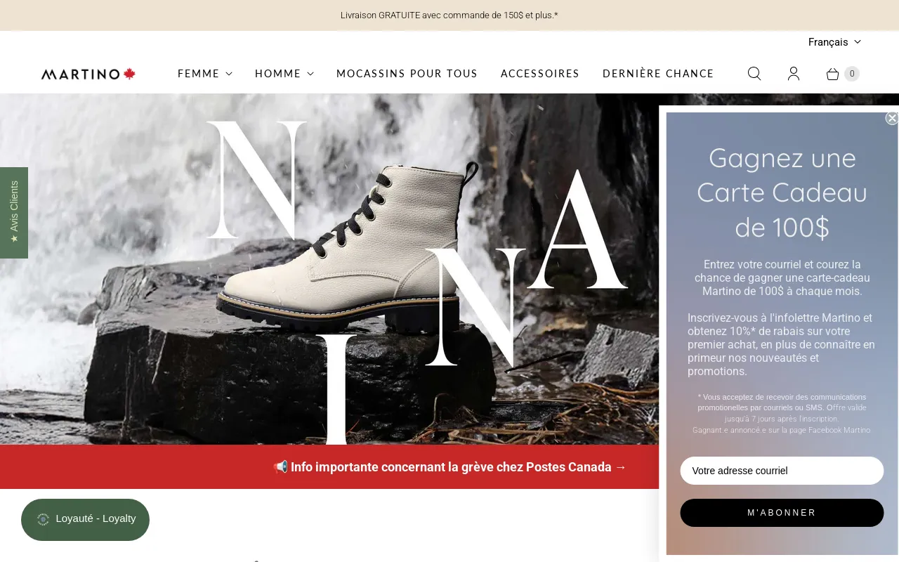 Boutique Martino screenshot