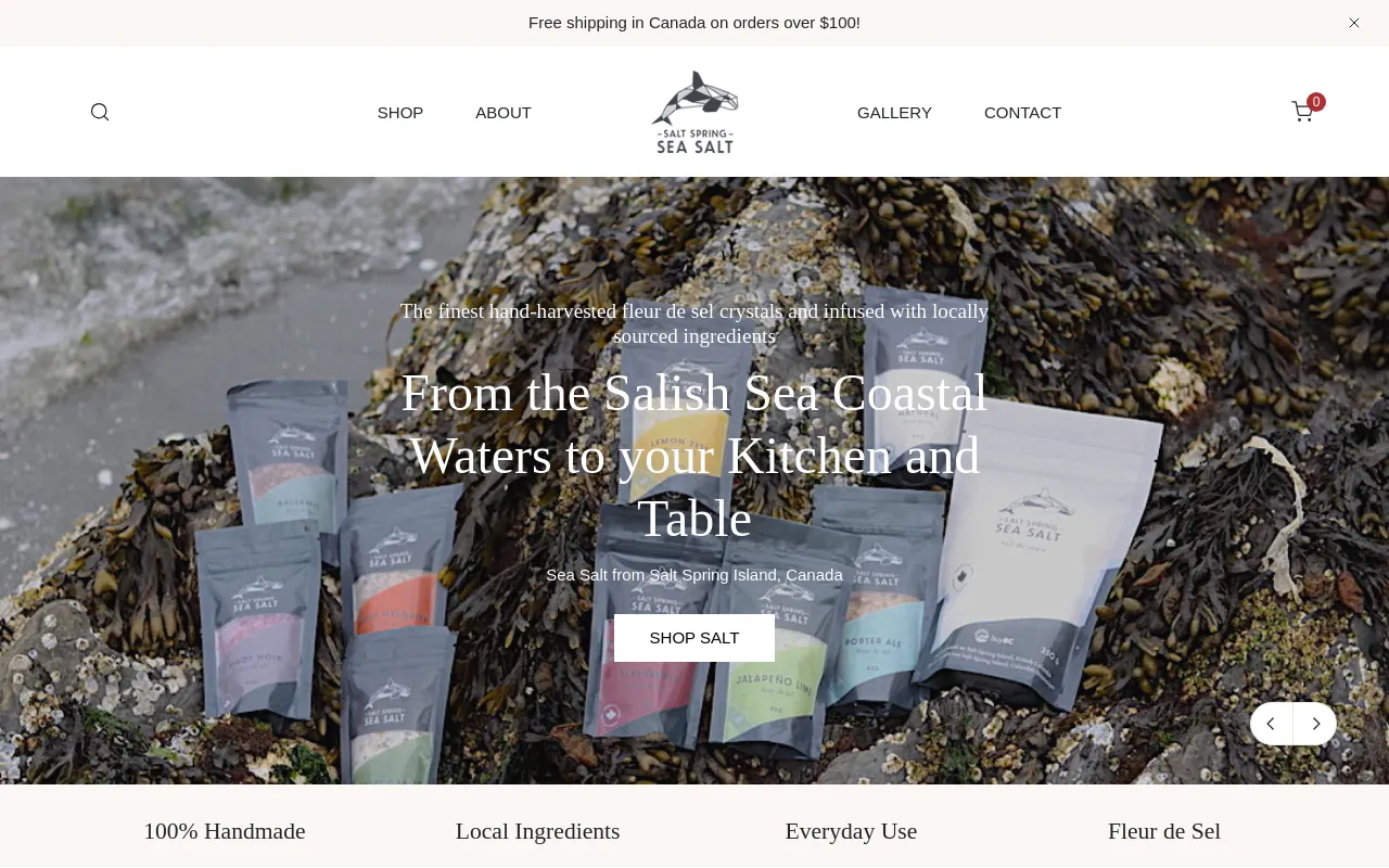 Salt Spring Sea Salt screenshot