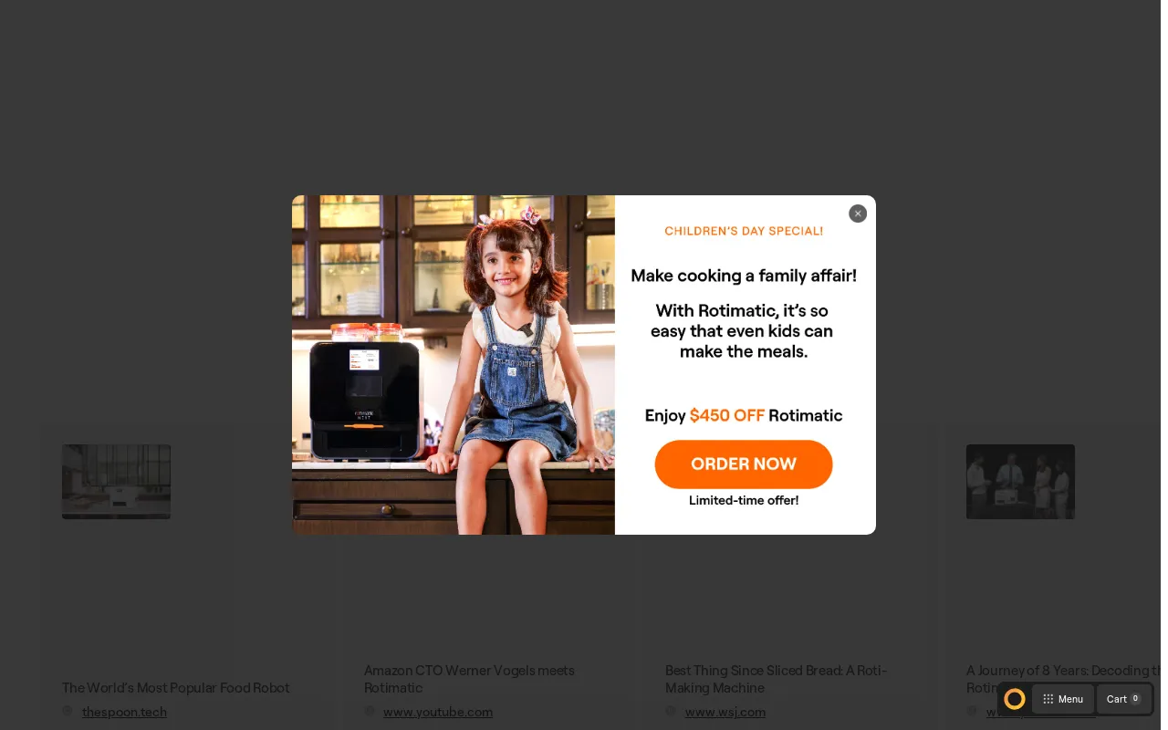 Rotimatic screenshot