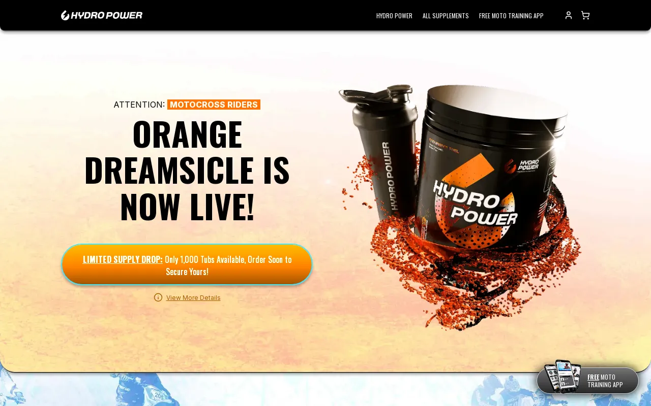 Hydro Power website screenshot