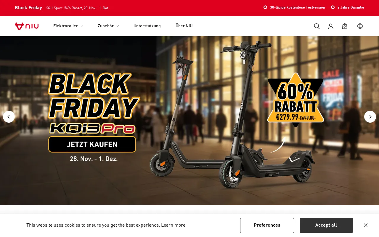 Elektroroller Scooter screenshot