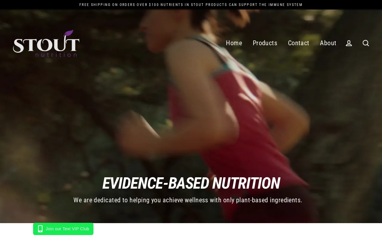 Stout Nutrition screenshot