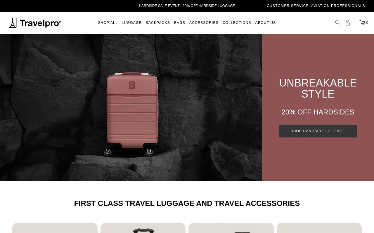 Travelpro screenshot