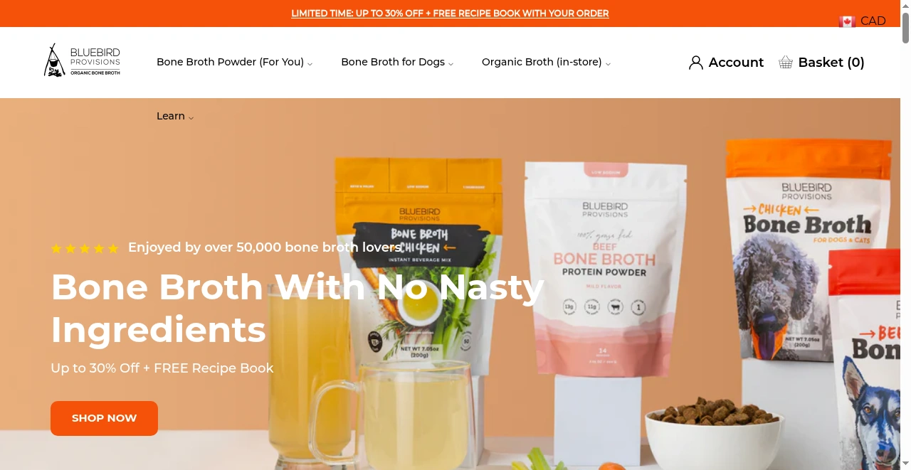 Bluebird Provisions screenshot