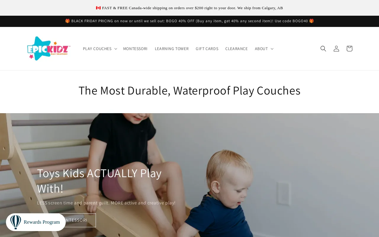 Epic Kidz Play Solutions screenshot