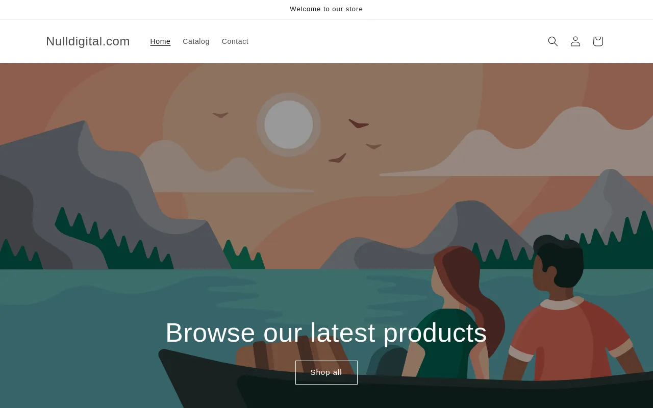 Nulldigital.com screenshot