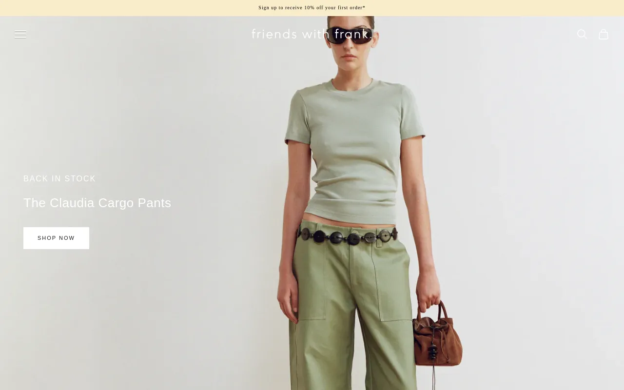 friends with frank. screenshot