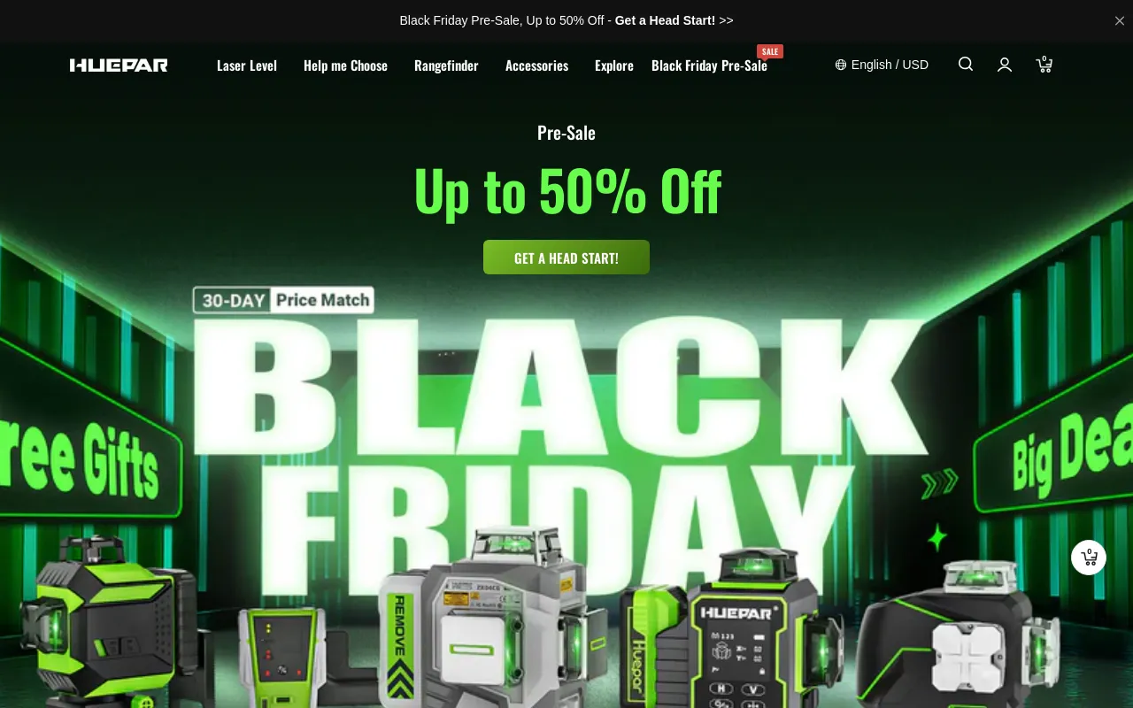 HUEPAR US screenshot