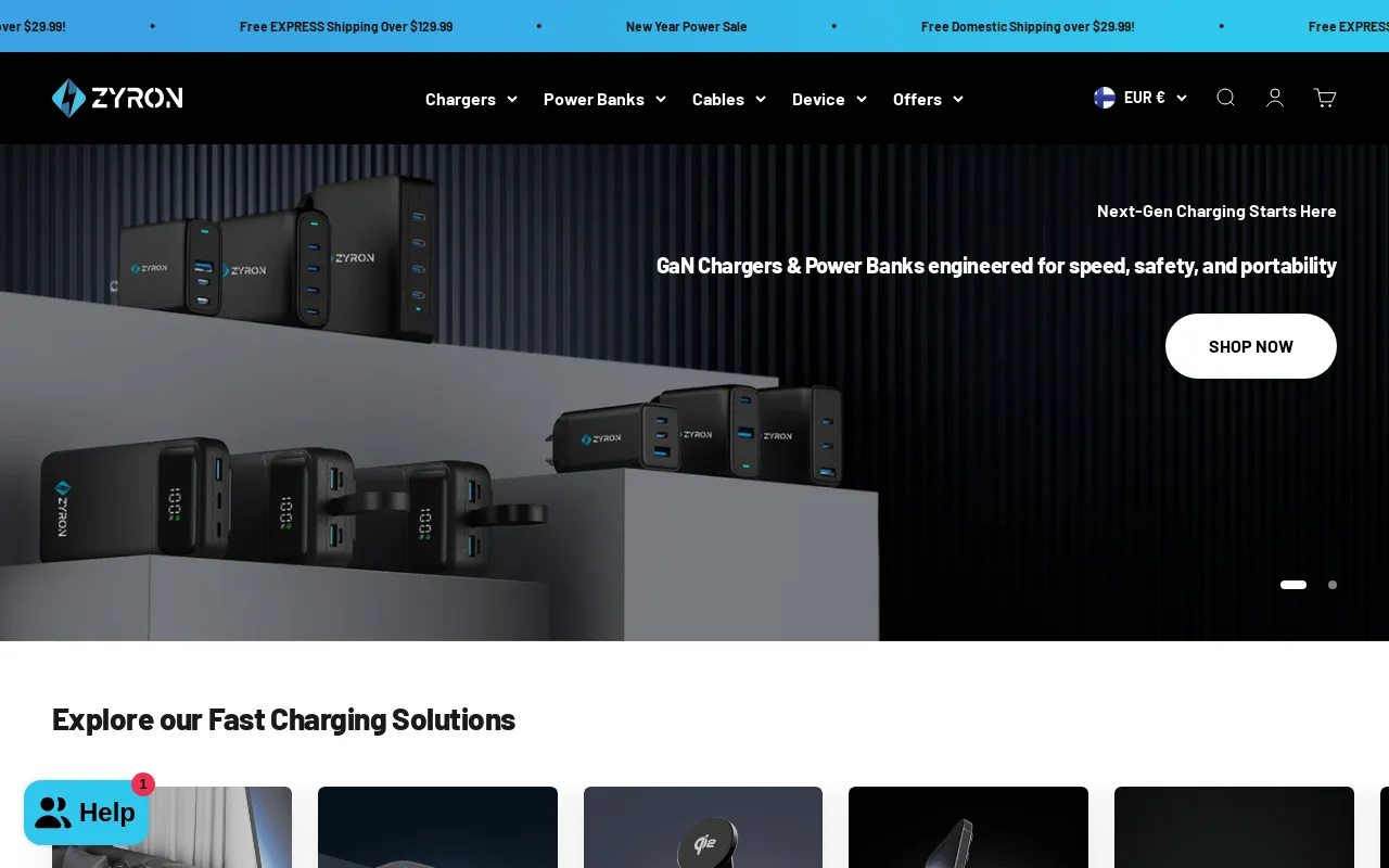 Zyron Tech screenshot