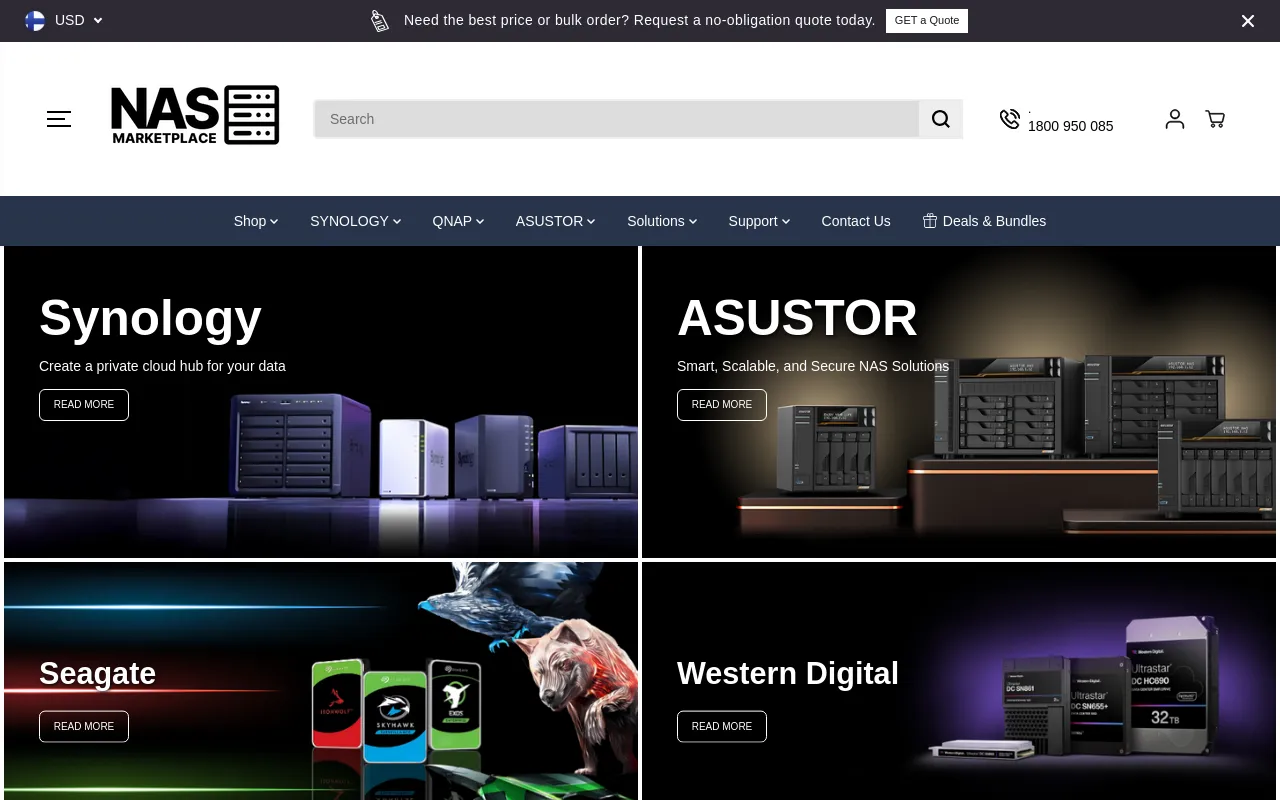 NAS Marketplace screenshot