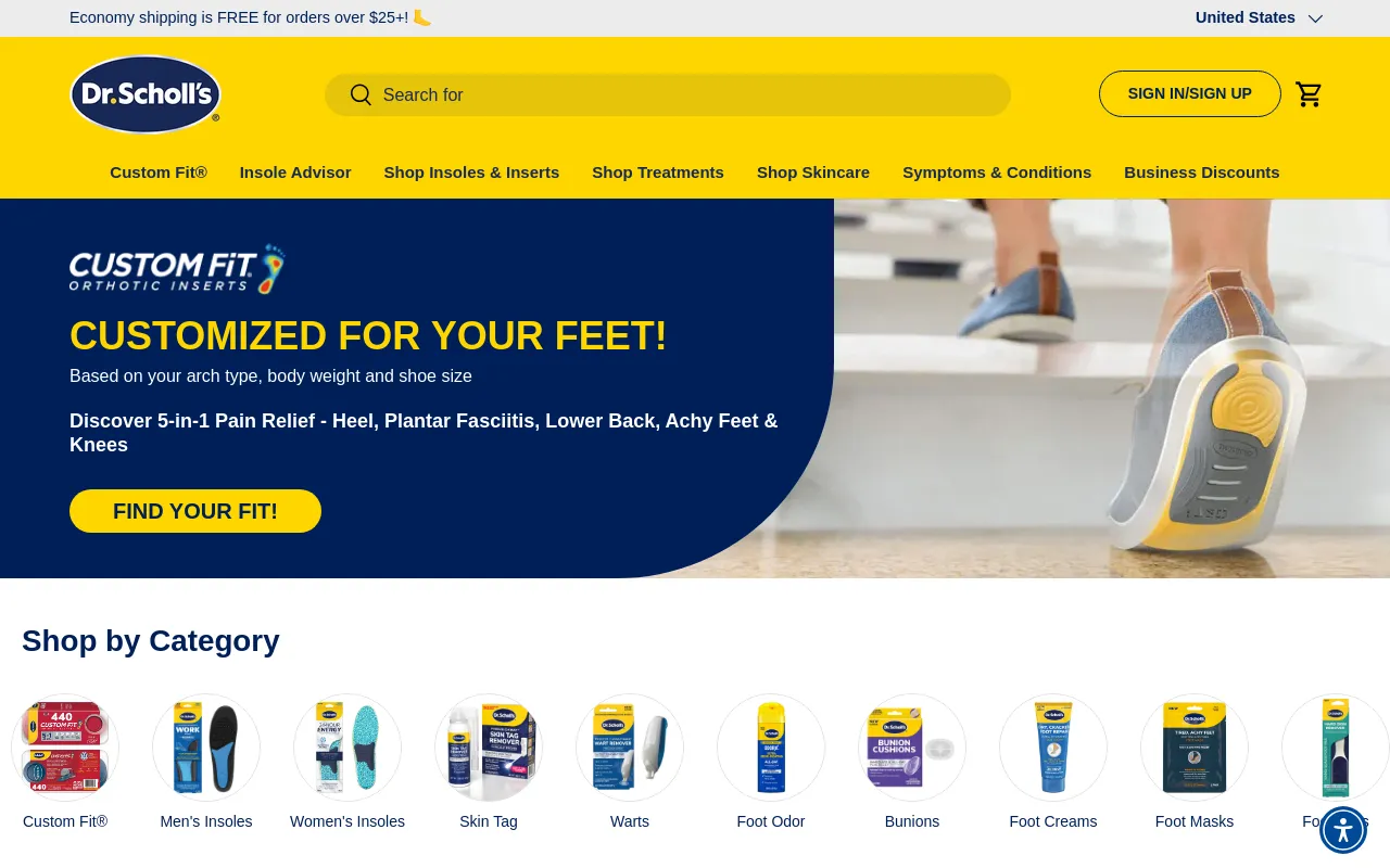 DrScholls screenshot