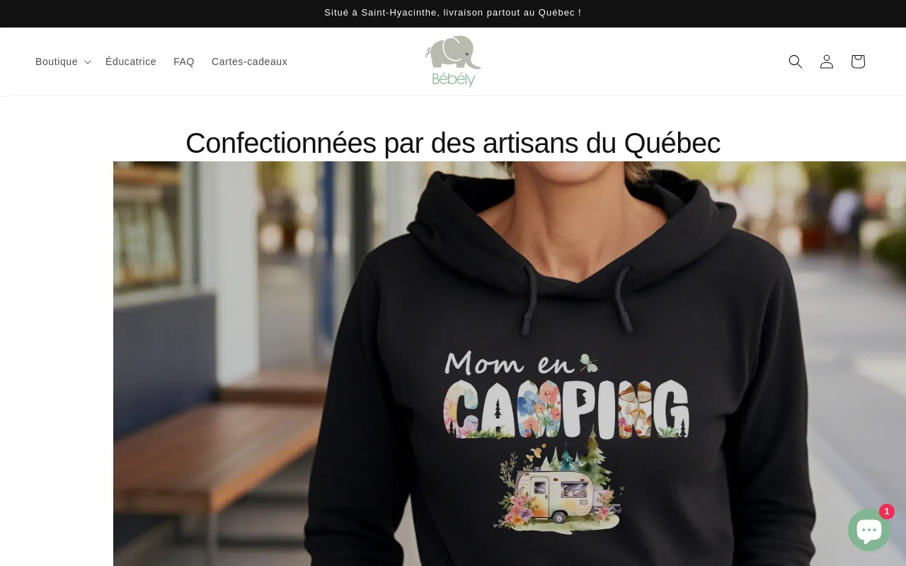 Les Créations Bébély screenshot