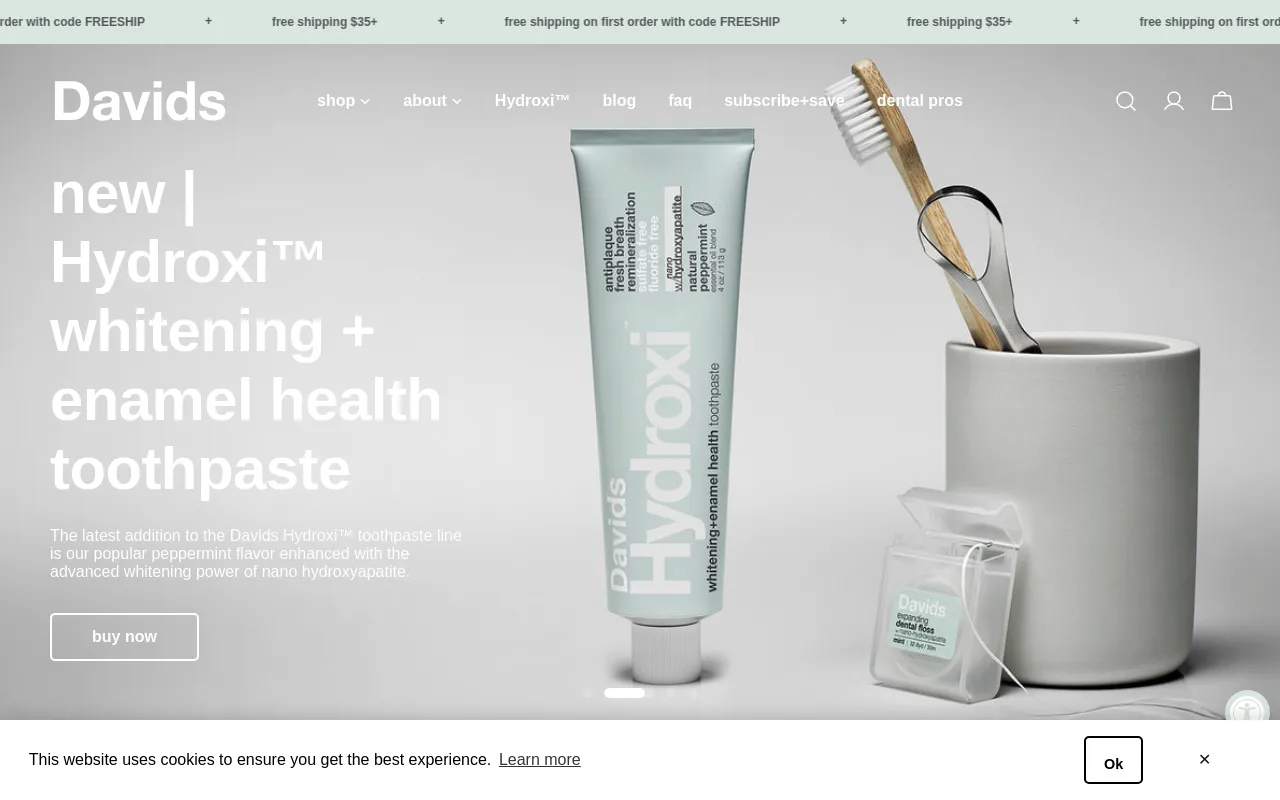 Davids Health Sciences, Inc. screenshot