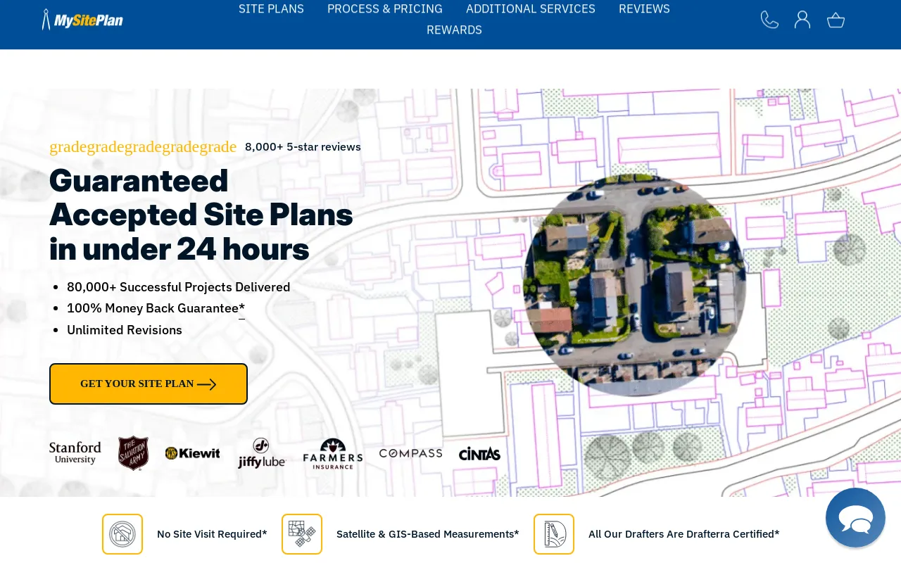 My Site Plan screenshot