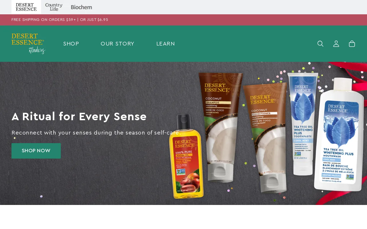 Desert Essence screenshot