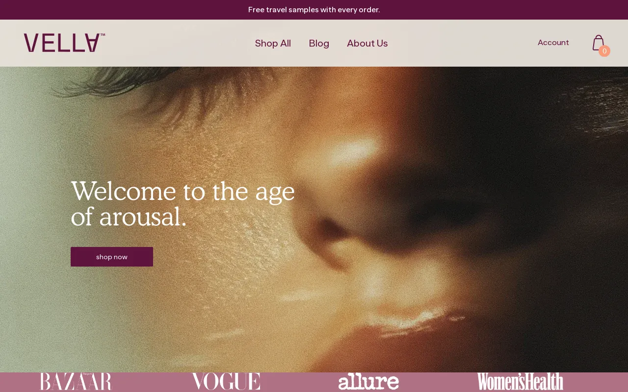 Vella Bioscience screenshot