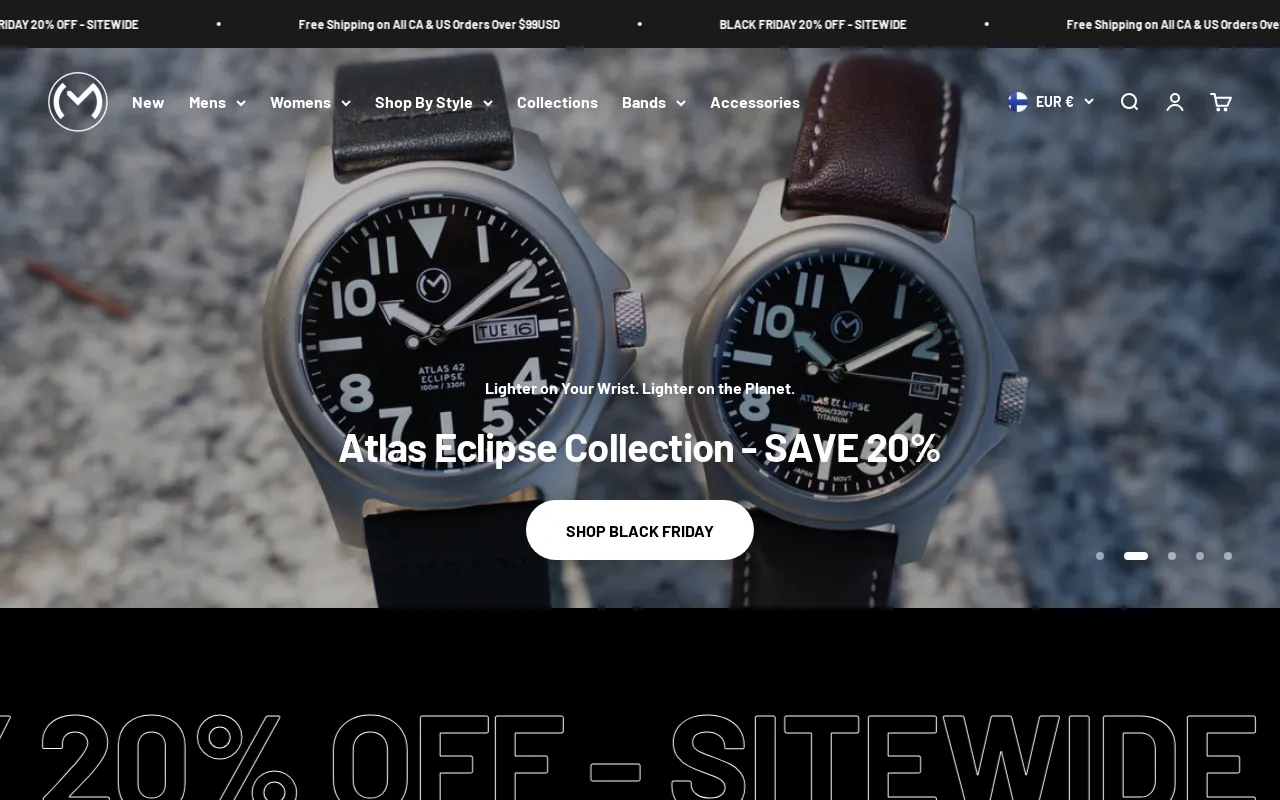 Momentum Watches screenshot