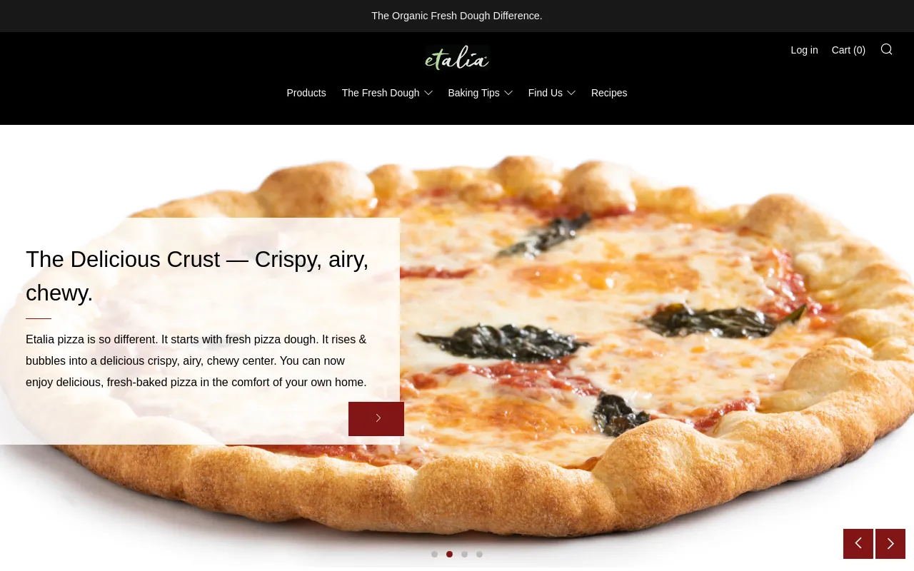 www.etaliafoods.com screenshot