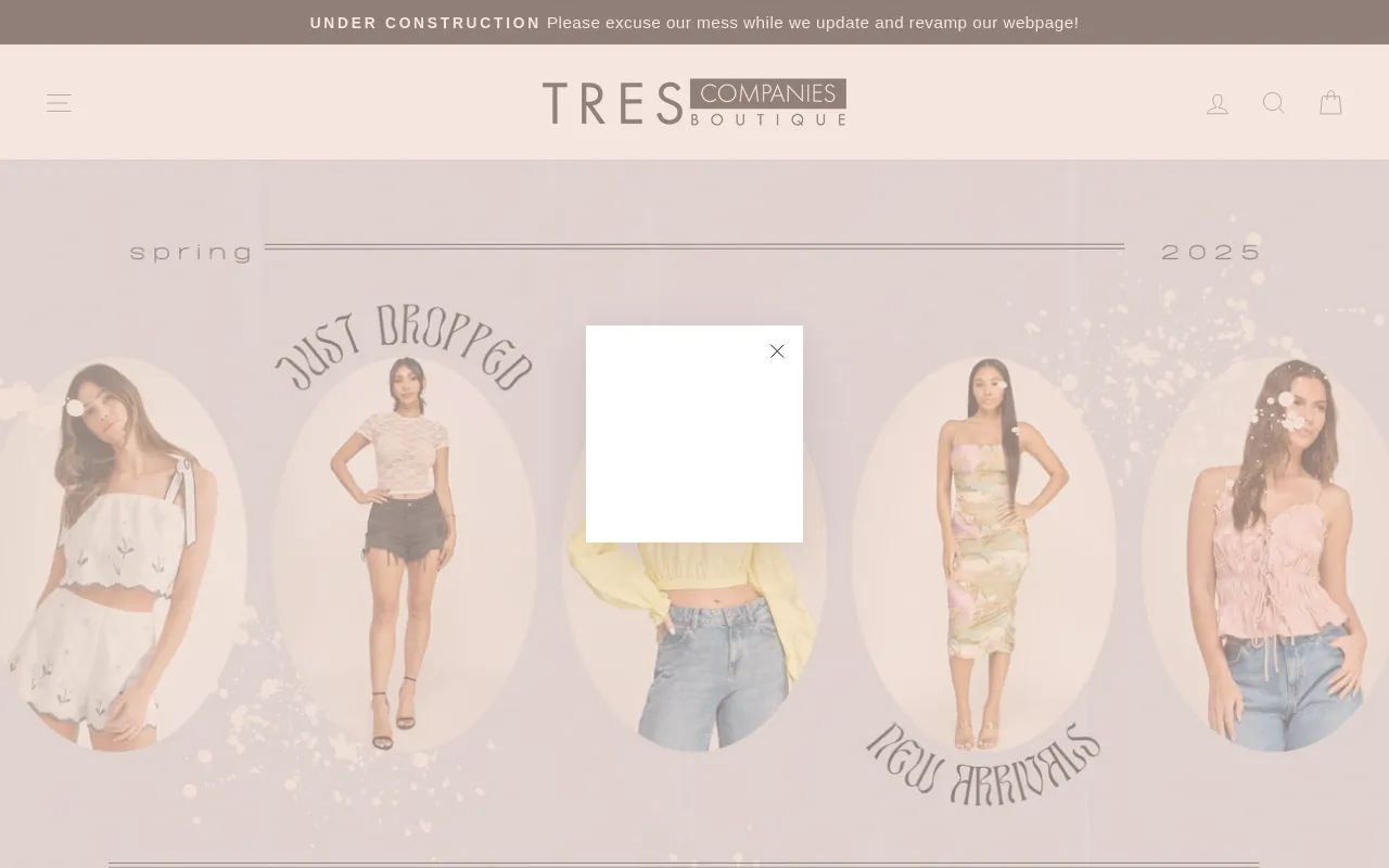 Tres Companies Boutique screenshot