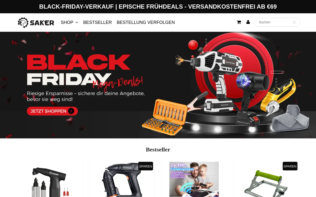 Saker Werkzeug für Profis screenshot