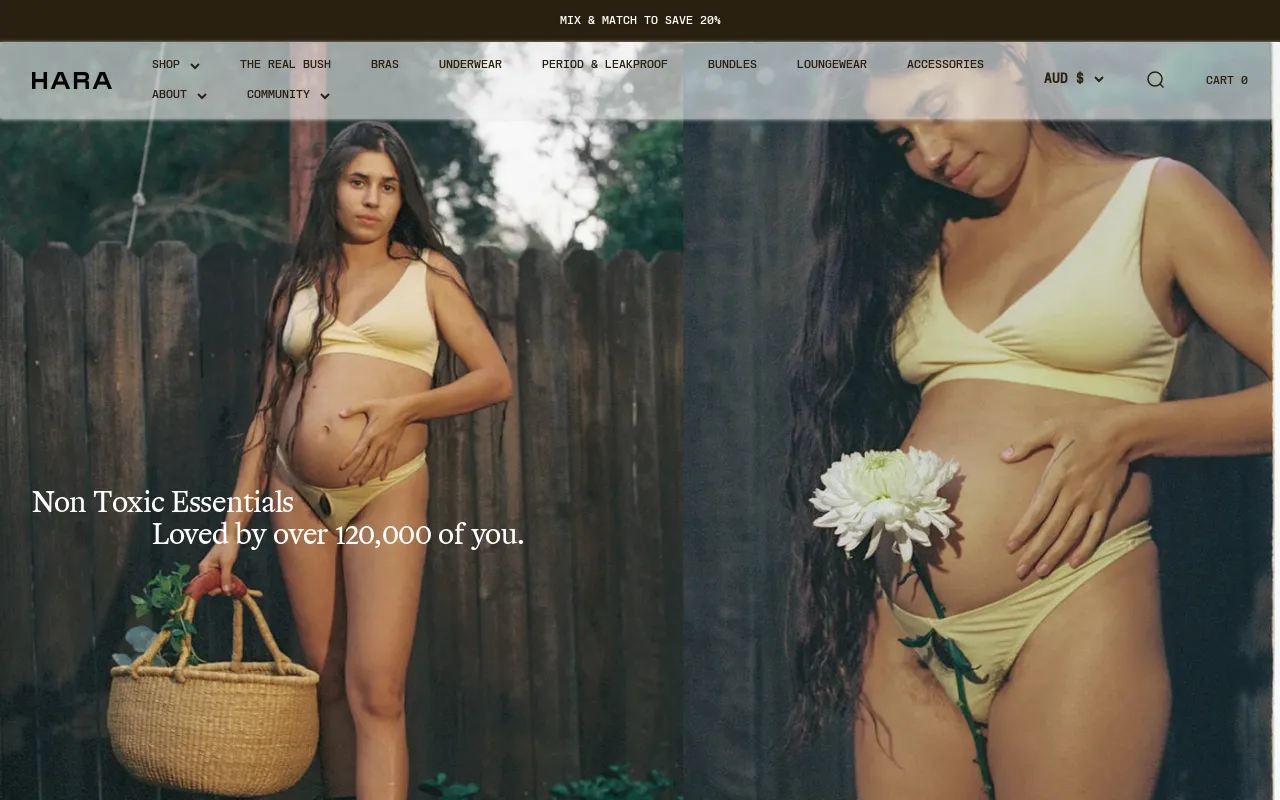 HARA The Label screenshot