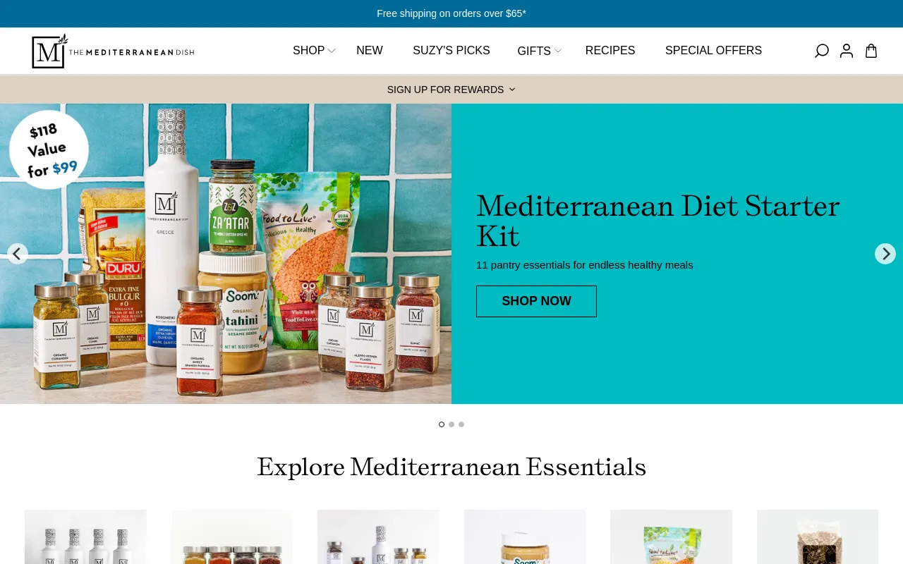 The Mediterranean Dish screenshot