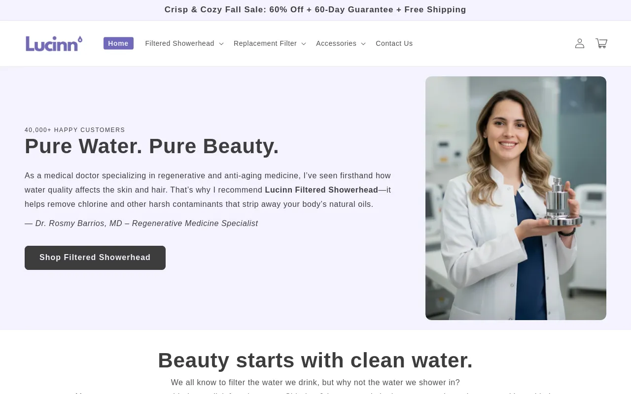 lucinn.com screenshot