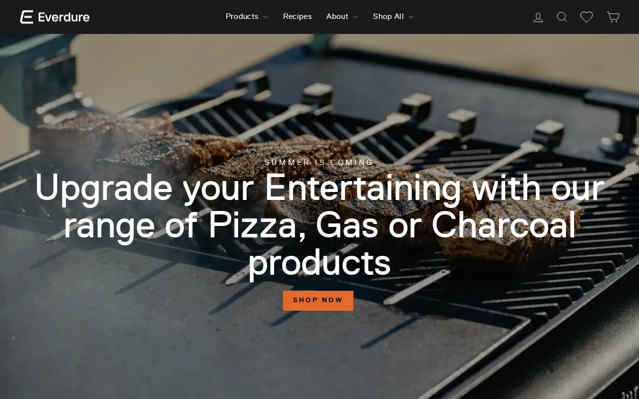 Everdure Outdoor Appliances screenshot
