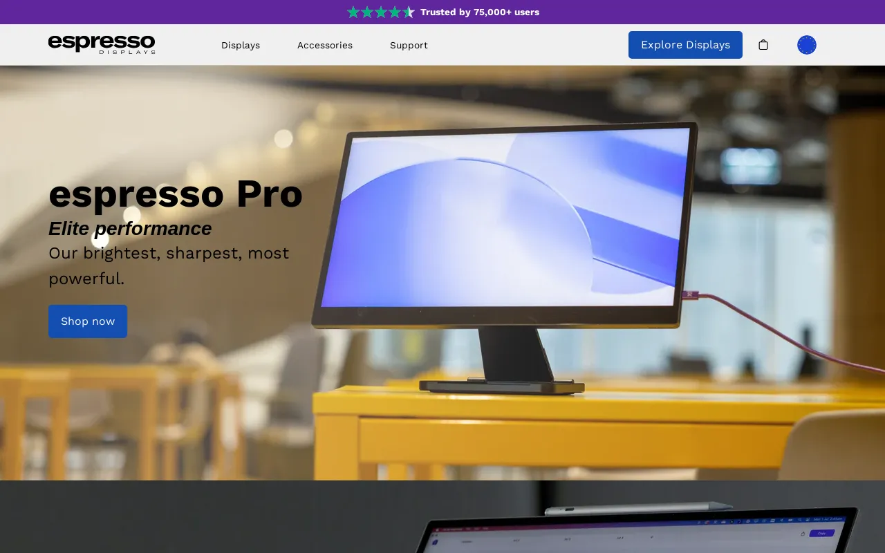 espresso GO screenshot