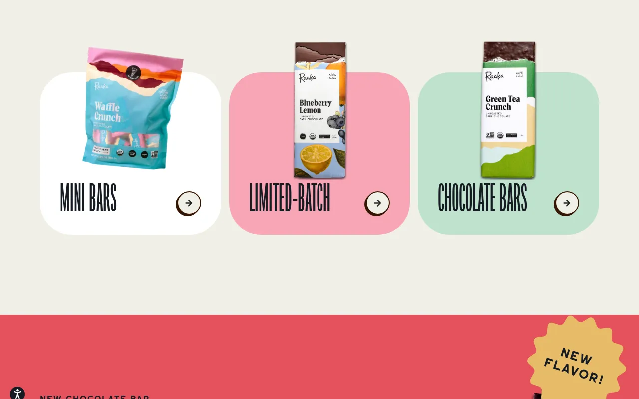 Raaka Chocolate screenshot