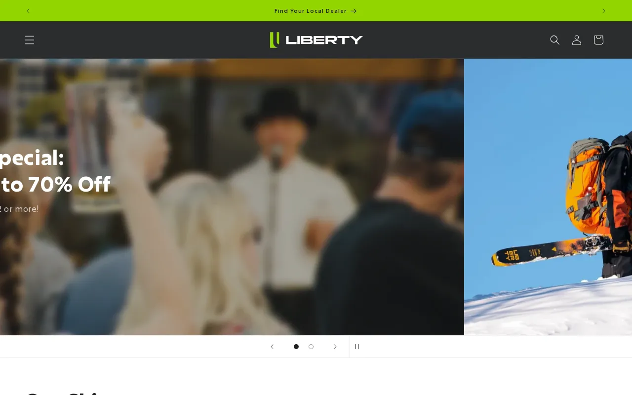 Liberty Skis screenshot