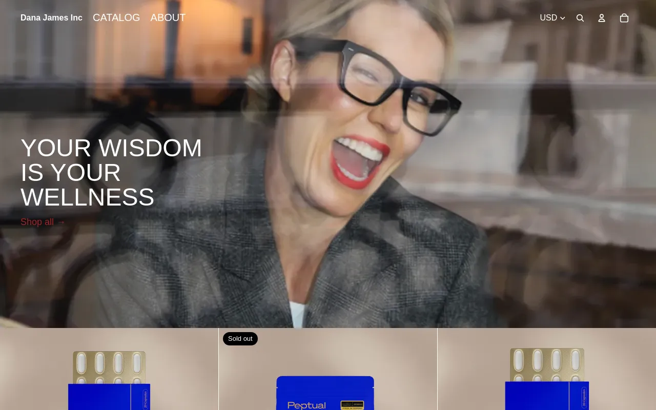 Dana James Inc screenshot