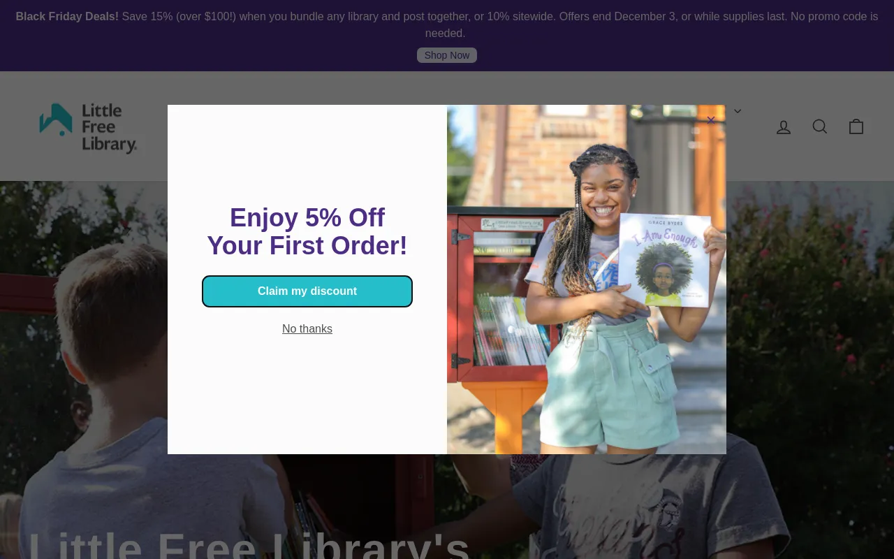 Little Free Library screenshot
