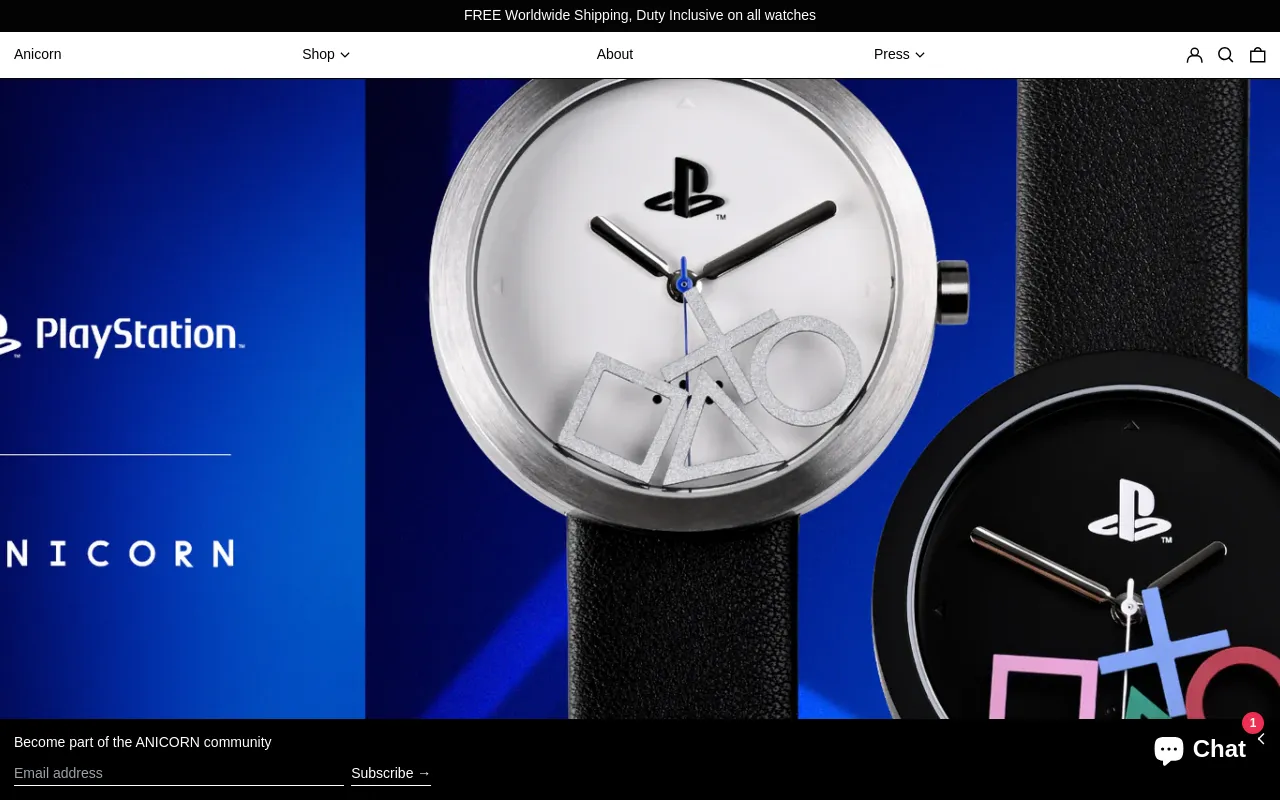 Anicorn Watches™ Official‎ screenshot