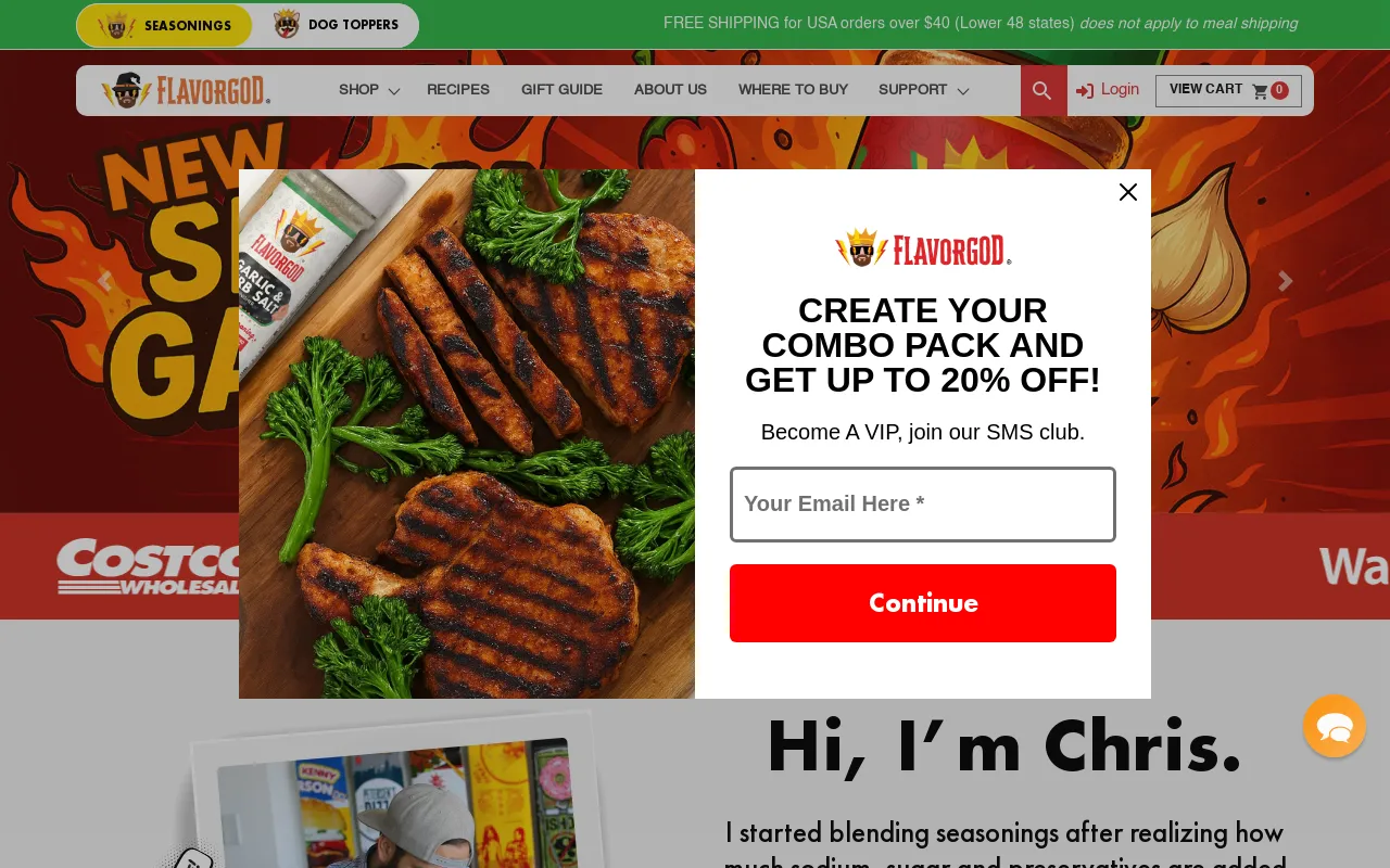 Flavor God screenshot