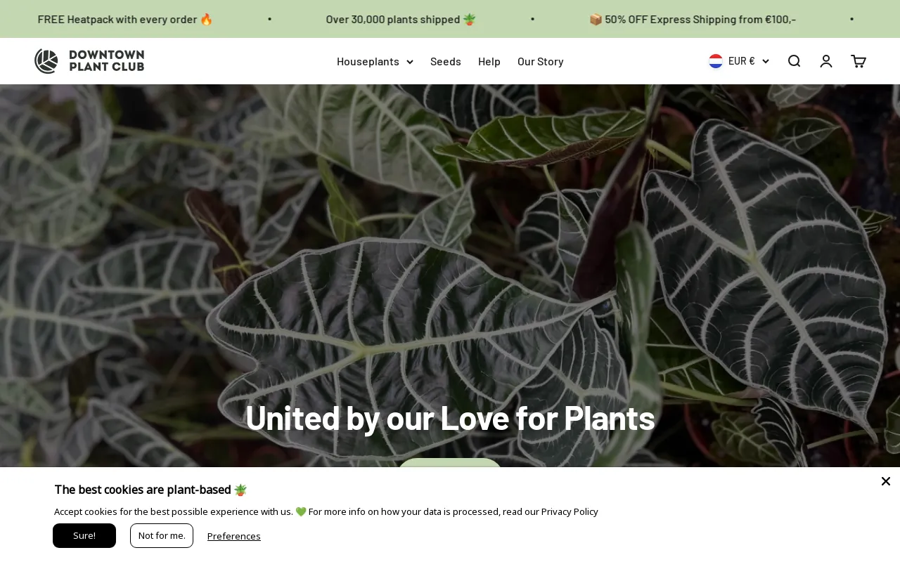 Downtown Plant Club screenshot