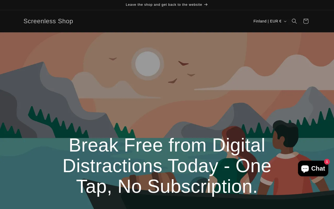 Screenless Shop screenshot