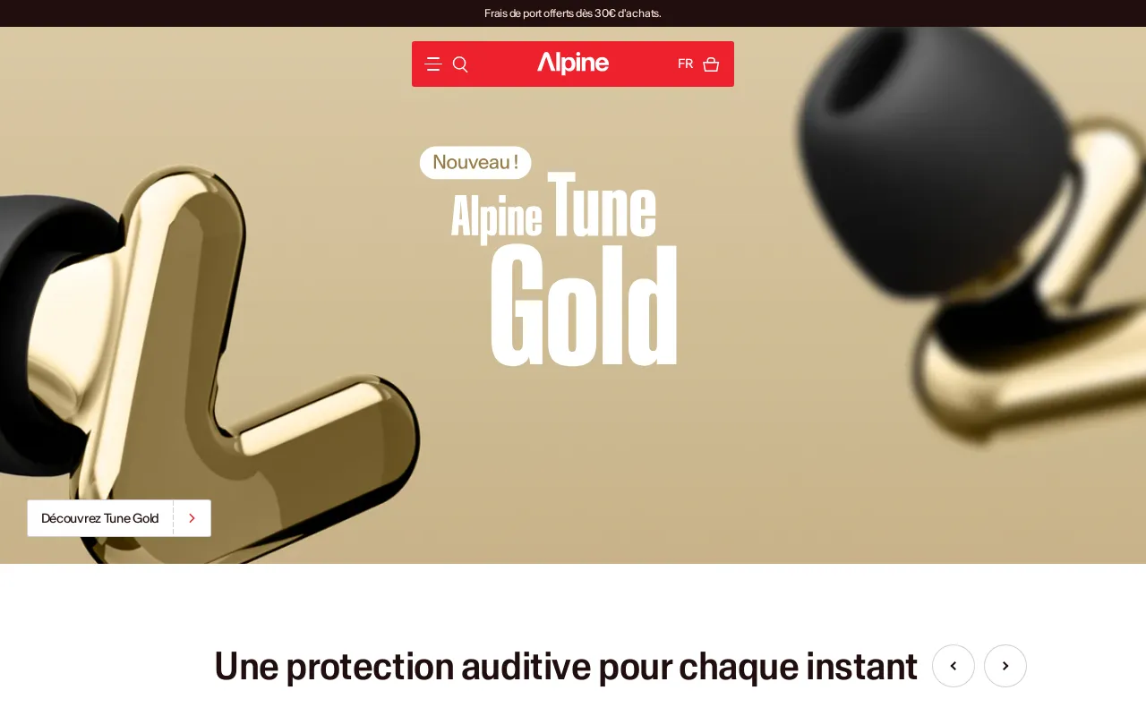Alpine Hearing Protection screenshot